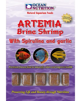 Artemia con Spirulina y ajo...
