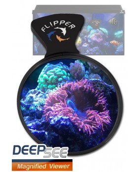 Flipper Deep Sea 5/8" visor de acuarios.